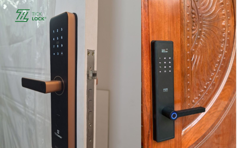 TICKLOCK cung cấp khóa cửa vân tay đa dạng loại cửa