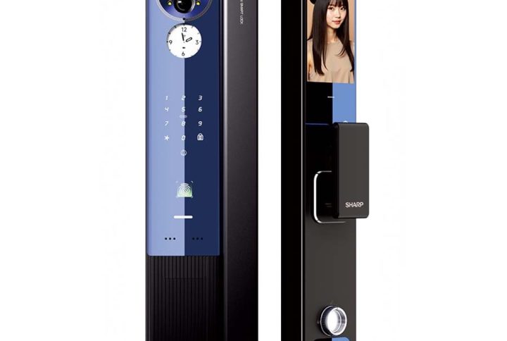 Khóa cửa thông minh cao cấp SHARP H5-FV cảm biến vân tay siêu âm dưới màn hình