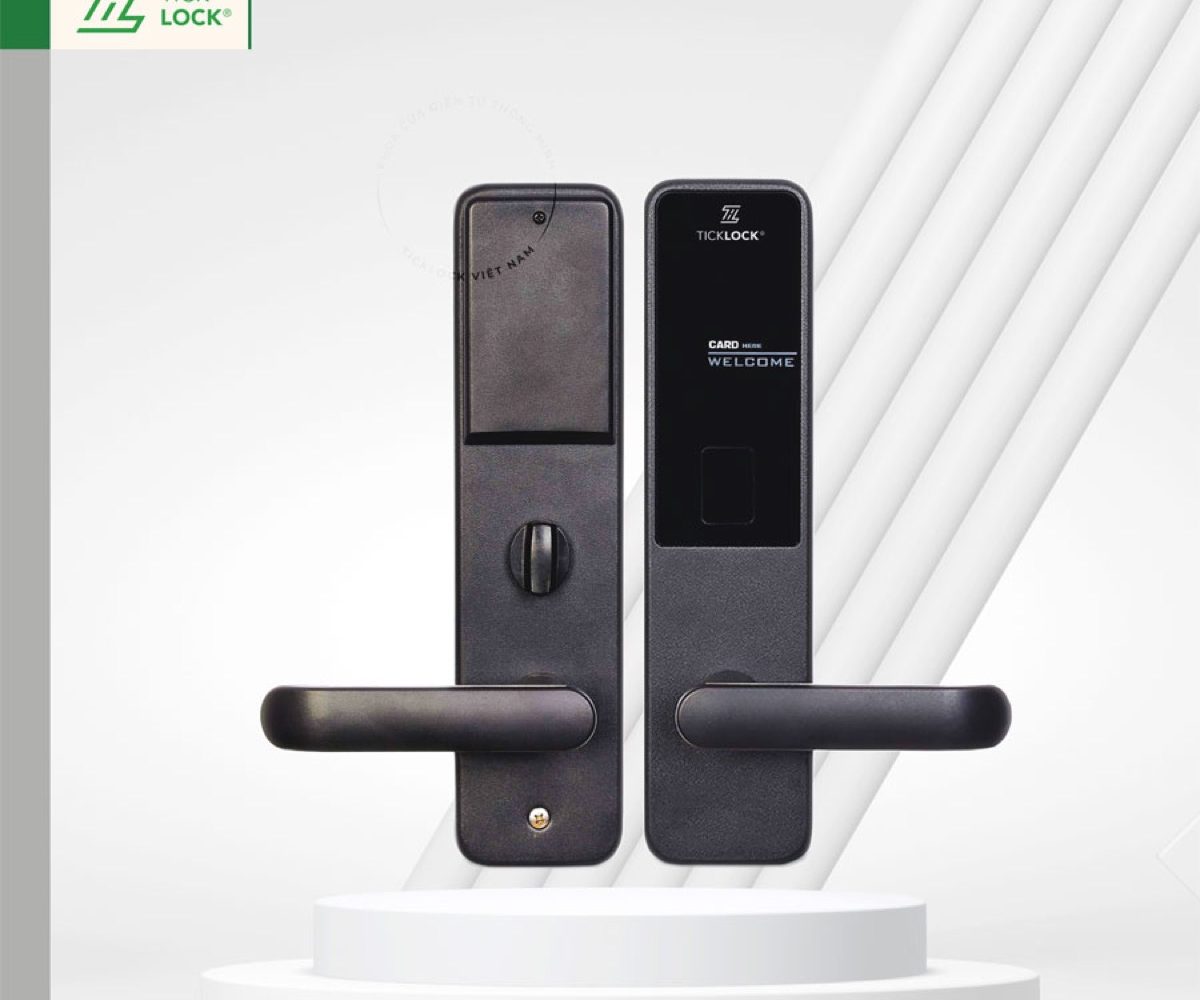 Khóa thẻ từ khách sạn TICKLOCK SK600 thay chìa cơ cho cơ sở lưu trú