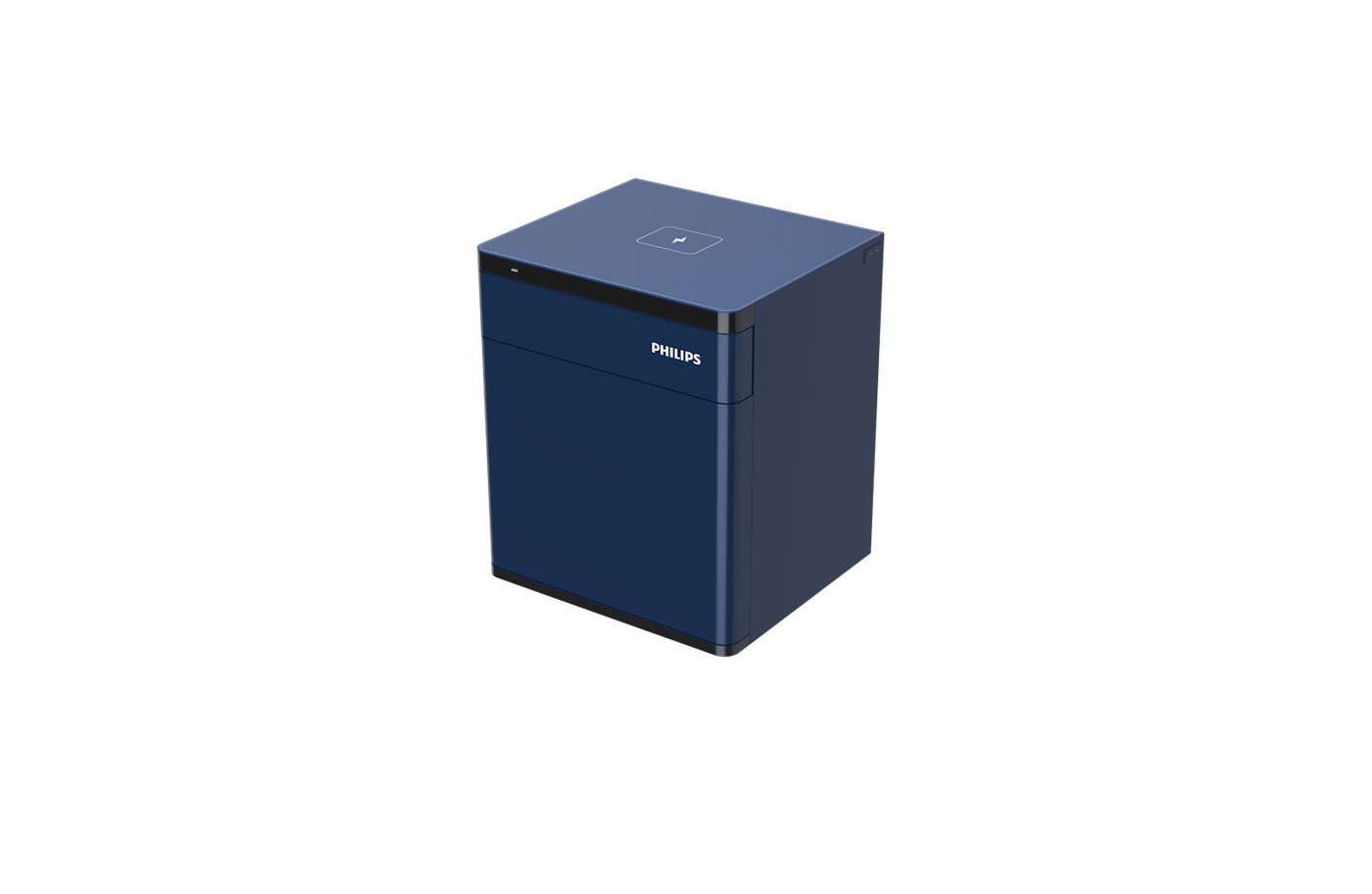 Két sắt Philips SBX301 bản màu xanh navy nhìn chếch từ bên phải