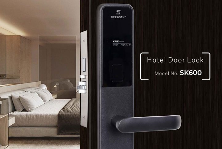 TICKLOCK SK600 dùng thẻ 13,56 MHz, loại khó sao chép thẻ từ chung cư hơn