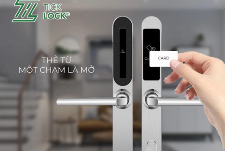 Thẻ RFID mới cấp lại cho khách làm mất thẻ phòng khách sạn